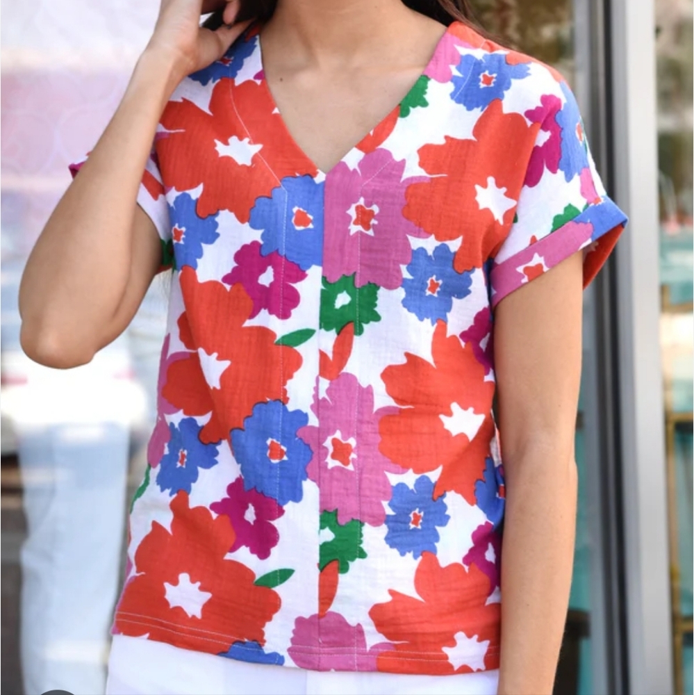 ⭐ Michelle McDowell Harper Sweeten The Day Blouse Size Medium